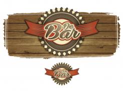 Logo # 295591 voor Vintage logo voor een hippe bar wedstrijd