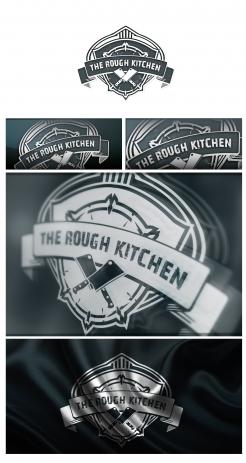 Logo # 383214 voor Logo stoer streetfood concept: The Rough Kitchen wedstrijd