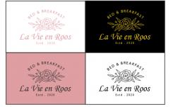 Logo design # 1142052 for Design a romantic  grafic logo for B B La Vie en Roos contest