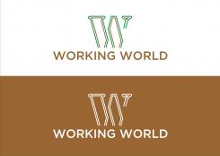Logo # 1168149 voor Logo voor uitzendbureau Working World wedstrijd