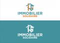 Logo design # 1168268 for Logo for  Immobilier Solidaire    The real estate agency that supports those who need it contest