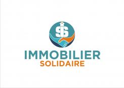 Logo design # 1168269 for Logo for  Immobilier Solidaire    The real estate agency that supports those who need it contest