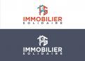 Logo design # 1168793 for Logo for  Immobilier Solidaire    The real estate agency that supports those who need it contest