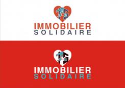 Logo design # 1168797 for Logo for  Immobilier Solidaire    The real estate agency that supports those who need it contest