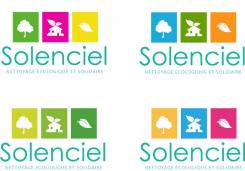 Logo design # 1196015 for Solenciel  ecological and solidarity cleaning contest