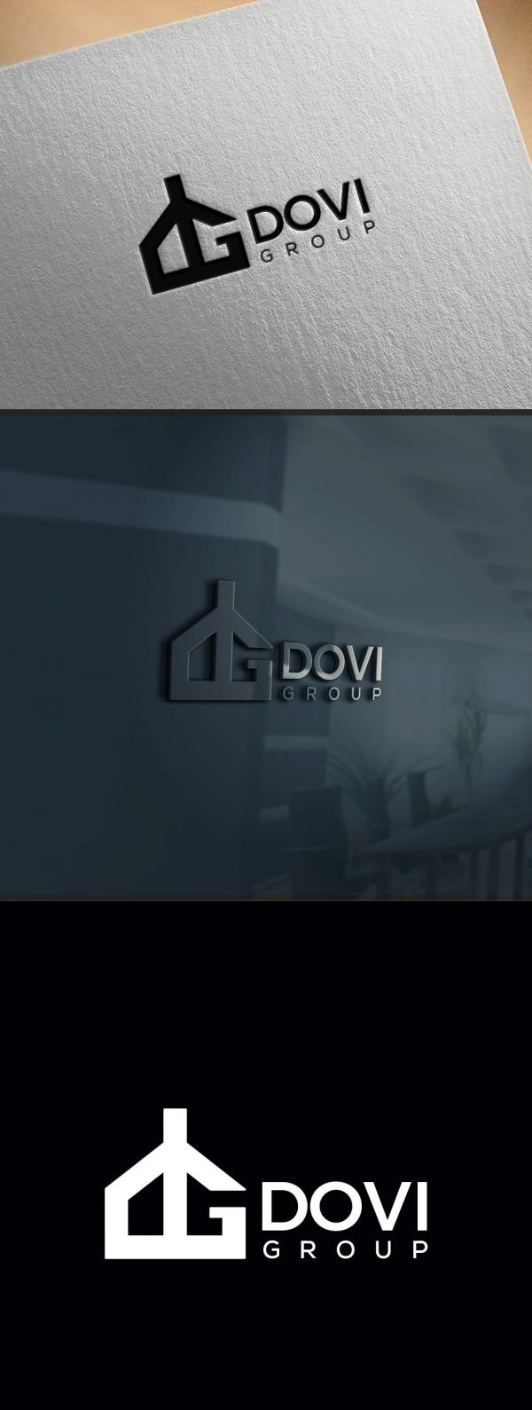 Designs by Camila Logo for Dovi Group an house of brands organization