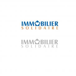 Logo design # 1170273 for Logo for  Immobilier Solidaire    The real estate agency that supports those who need it contest