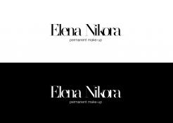 Logo # 1037989 voor Create a new aesthetic logo for Elena Nikora  micro pigmentation specialist wedstrijd