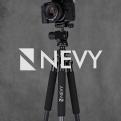 Logo design # 1238461 for Logo for high quality   luxury photo camera tripods brand Nevy contest