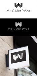 Logo design # 1259999 for create a logo for Mr   Mrs Wolf contest