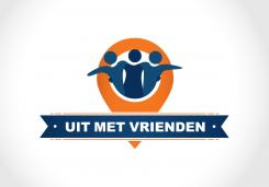 Logo # 507393 voor Logo gezocht voor een nieuwe website! | Uitmetvrienden.nl wedstrijd