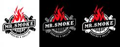 Logo # 1144957 voor Een ruige en stoere BBQ logo en huisstijl wedstrijd