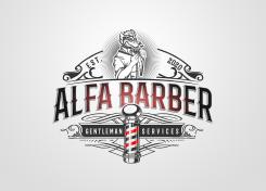 Logo # 1040482 voor Een stoer logo voor een barbershop wedstrijd