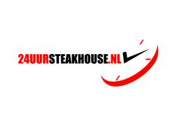 Logo # 446289 voor Logo voor bezorgdienst www.24uursteakhouse.nl wedstrijd