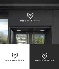 Logo design # 1260228 for create a logo for Mr   Mrs Wolf contest