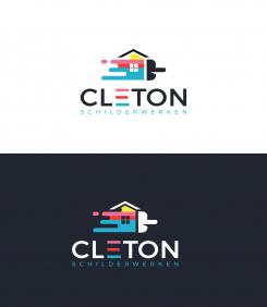 Logo # 1245538 voor Ontwerp een kleurrijke logo voor Cleton Schilderwerken! wedstrijd