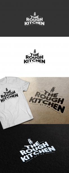 Logo # 382290 voor Logo stoer streetfood concept: The Rough Kitchen wedstrijd
