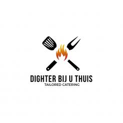 Logo design # 1228195 for Design a cool and contemporary logo for a caterer specialized in BBQ 