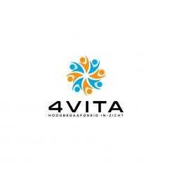 Logo # 1212557 voor 4Vita begeleidt hoogbegaafde kinderen  hun ouders en scholen wedstrijd