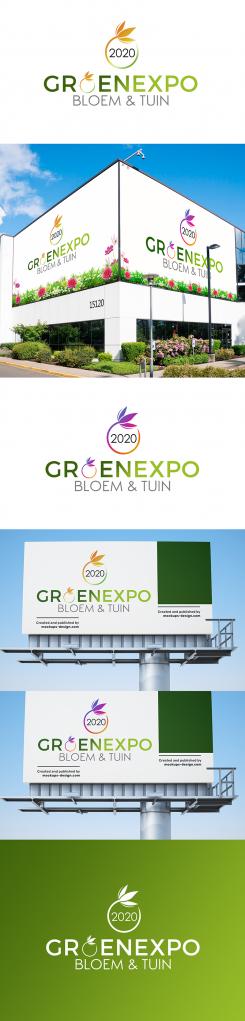 Logo design # 1015575 for renewed logo Groenexpo Flower   Garden contest