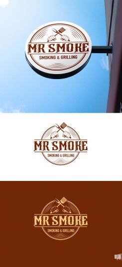 Logo # 1145542 voor Een ruige en stoere BBQ logo en huisstijl wedstrijd