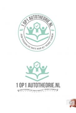 Logo # 1096487 voor Modern logo voor het nationale bedrijf  1 op 1 autotheorie nl wedstrijd