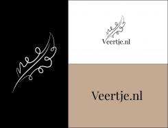 Logo # 1273291 voor Ontwerp mijn logo met beeldmerk voor Veertje nl  een ’write design’ website  wedstrijd