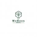 Logo # 1017185 voor Logo voor imkerij MoBees wedstrijd