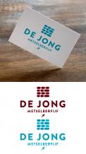 Logo # 860032 voor Metselbedrijf de Jong wedstrijd