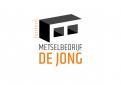 Logo # 860042 voor Metselbedrijf de Jong wedstrijd