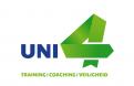 Logo # 808623 voor UNI4 staat voor training, coaching en veiligheid! wedstrijd