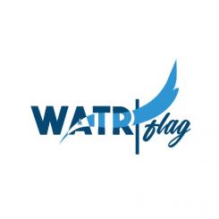 Logo # 1204677 voor logo voor watersportartikelen merk  Watrflag wedstrijd