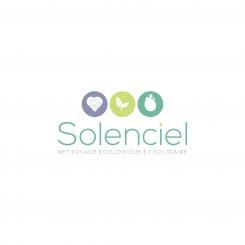 Logo design # 1195144 for Solenciel  ecological and solidarity cleaning contest