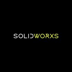 Logo design # 1251066 for Logo for SolidWorxs  brand of masts for excavators and bulldozers  contest
