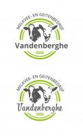 Logo # 1064505 voor Logo voor landbouwbedrijf met melkkoeien en melkgeiten wedstrijd