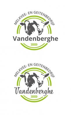 Logo # 1064505 voor Logo voor landbouwbedrijf met melkkoeien en melkgeiten wedstrijd