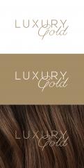 Logo design # 1029603 for Logo for hairextensions brand Luxury Gold contest