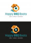 Logo # 1048715 voor Ontwerp een origineel logo voor het nieuwe BBQ donuts bedrijf Happy BBQ Boats wedstrijd