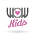 Logo design # 385430 for Design a logo for our new name: WOW kids - a online shop with magical and radiant clothes for happy kids contest