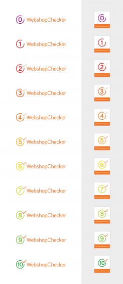 Logo design # 1095505 for WebshopChecker nl Widget contest