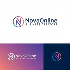 Logo # 984364 voor Logo for Nova Online   Slogan  We create new business wedstrijd