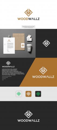 Logo design # 1153577 for modern logo for wood wall panels contest