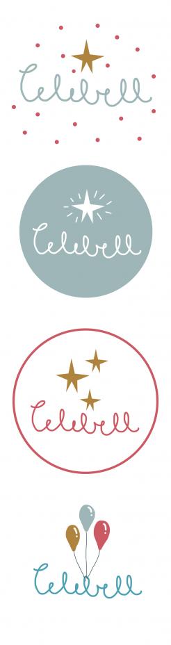 Logo # 1021599 voor Logo voor Celebell  Celebrate Well  Jong en hip bedrijf voor babyshowers en kinderfeesten met een ecologisch randje wedstrijd