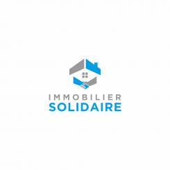 Logo design # 1169726 for Logo for  Immobilier Solidaire    The real estate agency that supports those who need it contest