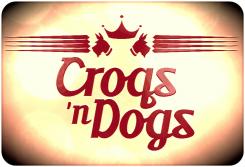 Logo # 145427 voor Zinneprikkelend logo voor Croqs 'n Dogs wedstrijd