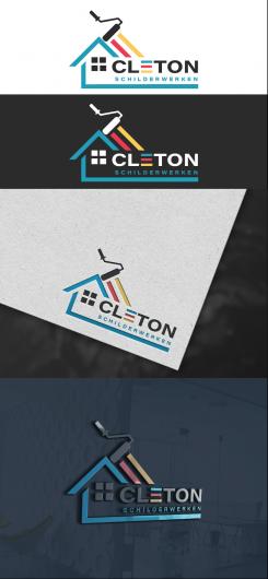 Logo # 1245606 voor Ontwerp een kleurrijke logo voor Cleton Schilderwerken! wedstrijd