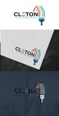 Logo # 1245637 voor Ontwerp een kleurrijke logo voor Cleton Schilderwerken! wedstrijd