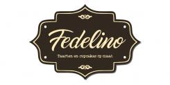 Logo # 779989 voor Fedelino: taarten en cupcakes op maat wedstrijd