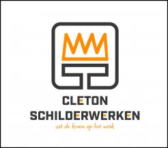 Logo # 1241253 voor Ontwerp een kleurrijke logo voor Cleton Schilderwerken! wedstrijd