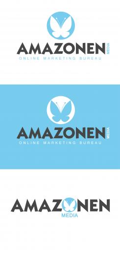 Logo # 539873 voor Logo voor online marketing bureau Amazonen Media wedstrijd